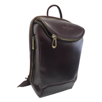 Leather Chest Bag for Men, Cowhide Crossbody with Large Capacity for 11" Tablet, Outdoor Sports Shoulder Bag