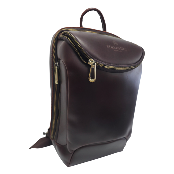 Leather Chest Bag for Men, Cowhide Crossbody with Large Capacity for 11" Tablet, Outdoor Sports Shoulder Bag