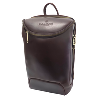 Leather Chest Bag for Men, Cowhide Crossbody with Large Capacity for 11" Tablet, Outdoor Sports Shoulder Bag