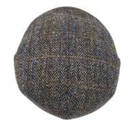 Harris Tweed Wool Flat Cap