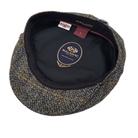 Harris Tweed Wool Flat Cap