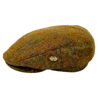 Harris Tweed Wool Flat Cap