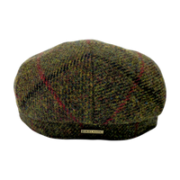 Harris Tweed Wool Flat Cap