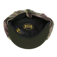 Women's Checked Tweed Gatsby Baker Boy Eight Panel Caps