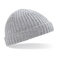 Beechfield Short Ribbed Knit Trawler Beanie
