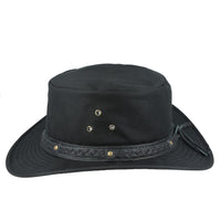 Premium Gladwin Bond Aussie Bush Style Western Outback Waxed Cotton Cowboy Hat