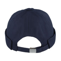 Maz Cotton Docker Rolled Cuff Retro Fashion Brimless Hat