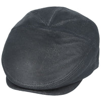 Gladwin Bond Hatters Premium Sheep Skin Bullantic Leather Flat Cap