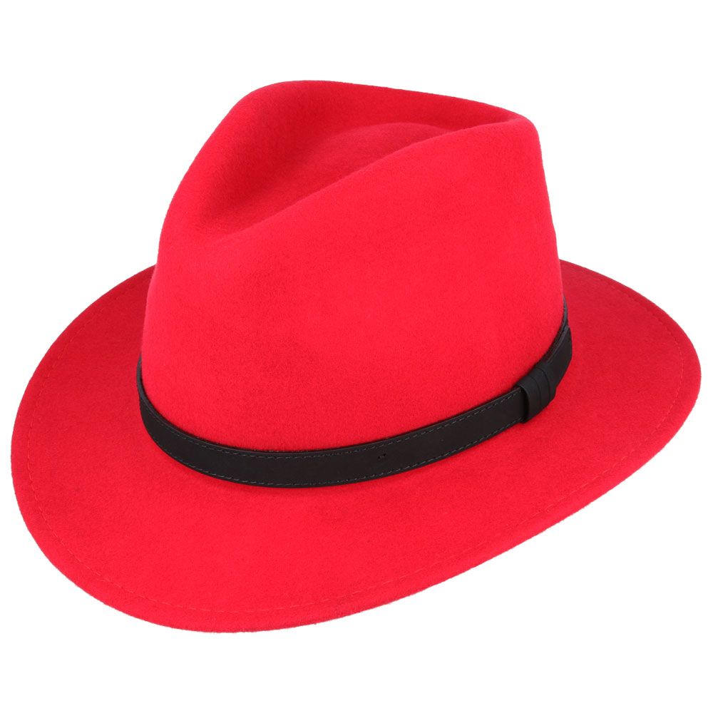 Wool Felt Fedora Hat