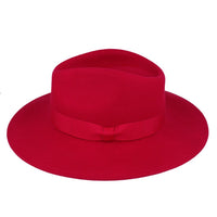 Wide Brim Wool Crushable Fedora Hat
