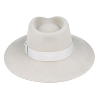 Wide Brim Wool Crushable Fedora Hat