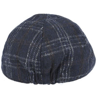 Check Tweed Duckbill Flat Cap Six Panel Cap