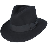 Wool Felt Crushable Fedora Hat