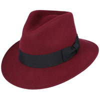 Wool Felt Crushable Fedora Hat