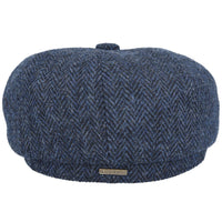 Harris Tweed Wool Herringbone Newsboy Cap