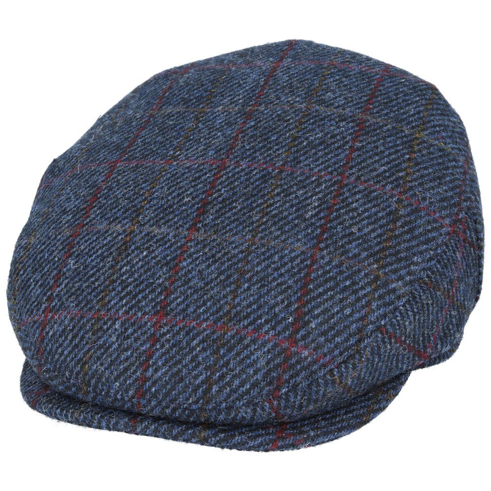 Harris Tweed Wool Flat Cap