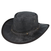 Gladwin Bond Waxed Aussie Bush Style Western Outback Leather Cowboy Hats