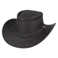Real Leather Gladwin Bond Australian Style Buffalo Cowboy Hat