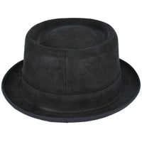 Premium Bullantic Gladwin Bond Leather Pork Pie Hat