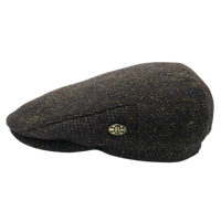 Harris Tweed Wool Flat Cap
