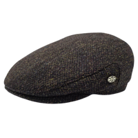 Harris Tweed Wool Flat Cap
