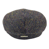 Harris Tweed Wool Flat Cap