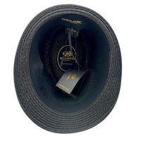 Summer Straw Trilby Hat